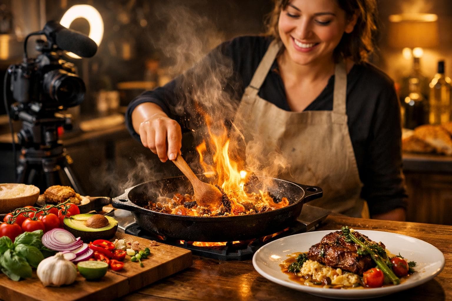 Cooking Video Studio showcase